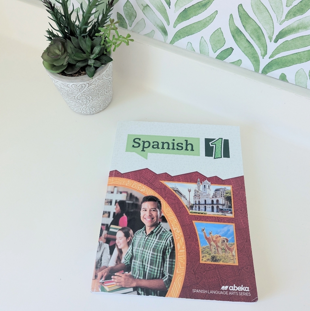 Abeka Spanish 1 Workbook Lightly Used High School